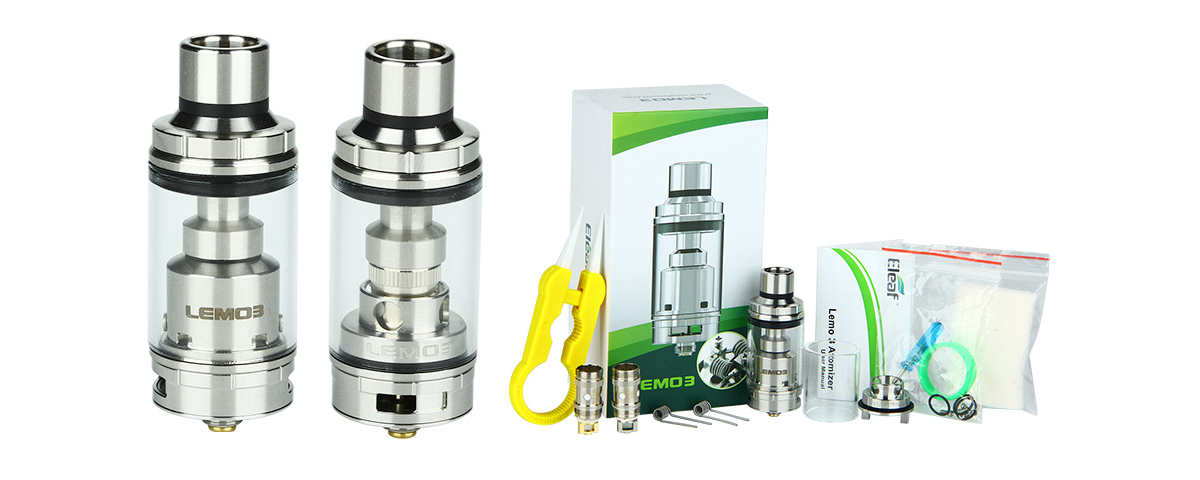 Eleaf Lemo 3 RTA porlasztó | e-liquidbolt.cc | Nikotinos és mentes e-liquid